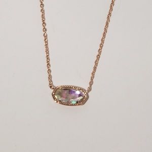 Kendra Scott Rose Gold Elisa Necklace 🌿